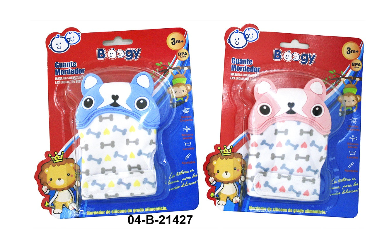 Guante mordedor para bebé