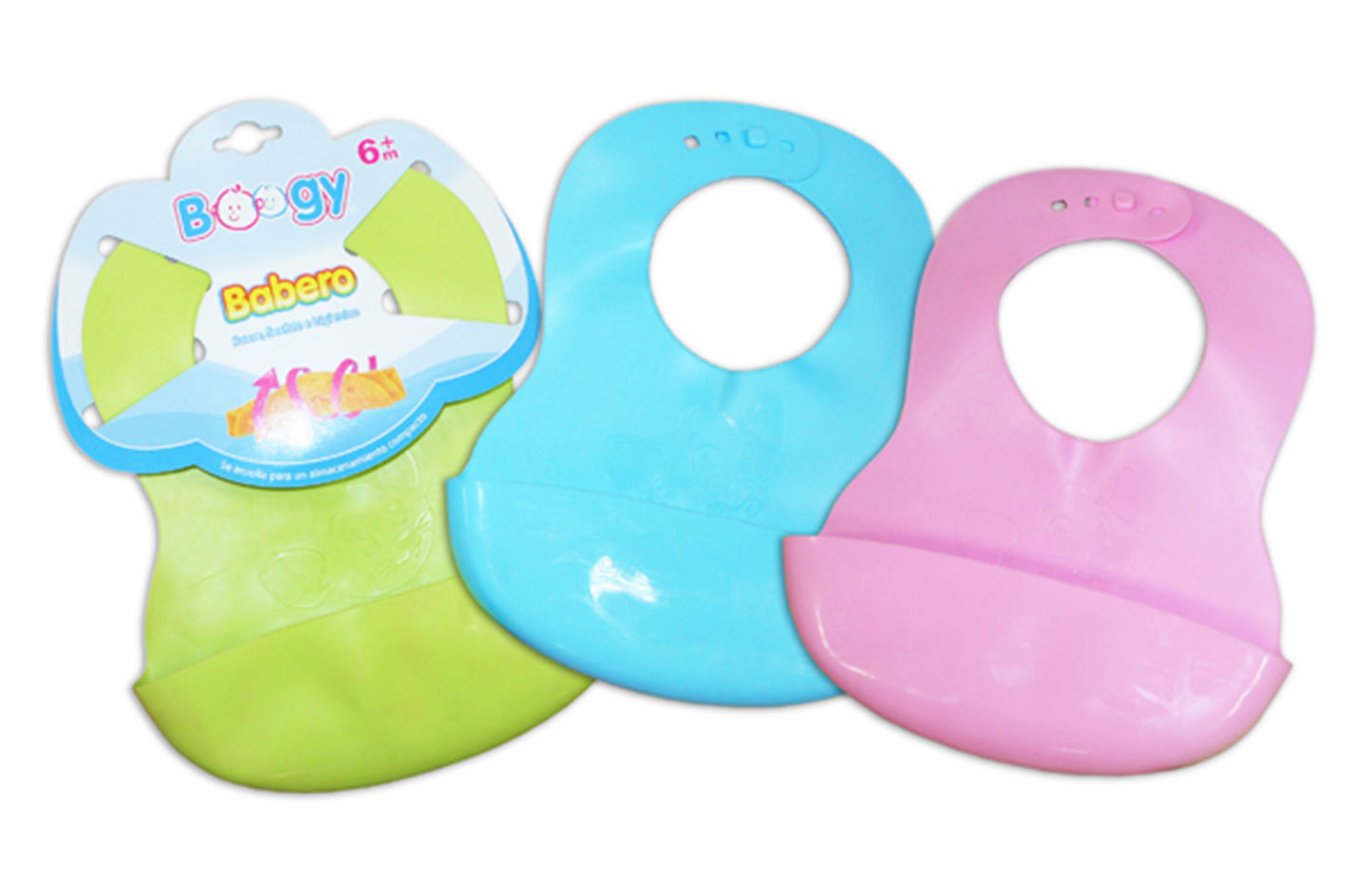 Set de baberos de silicona