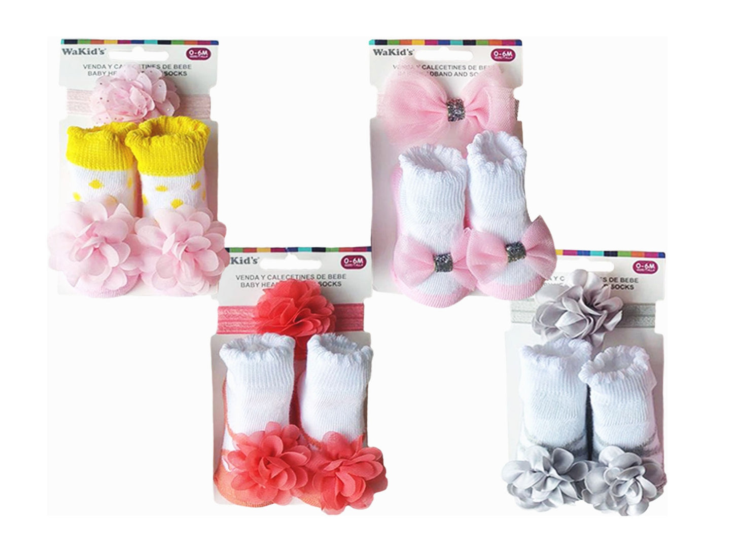 Set de medias y cintillo