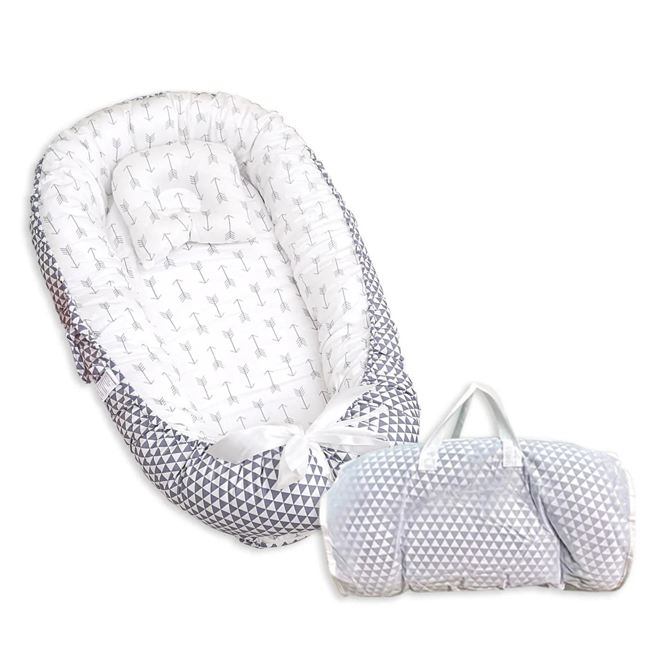 Nido para bebé con almohada