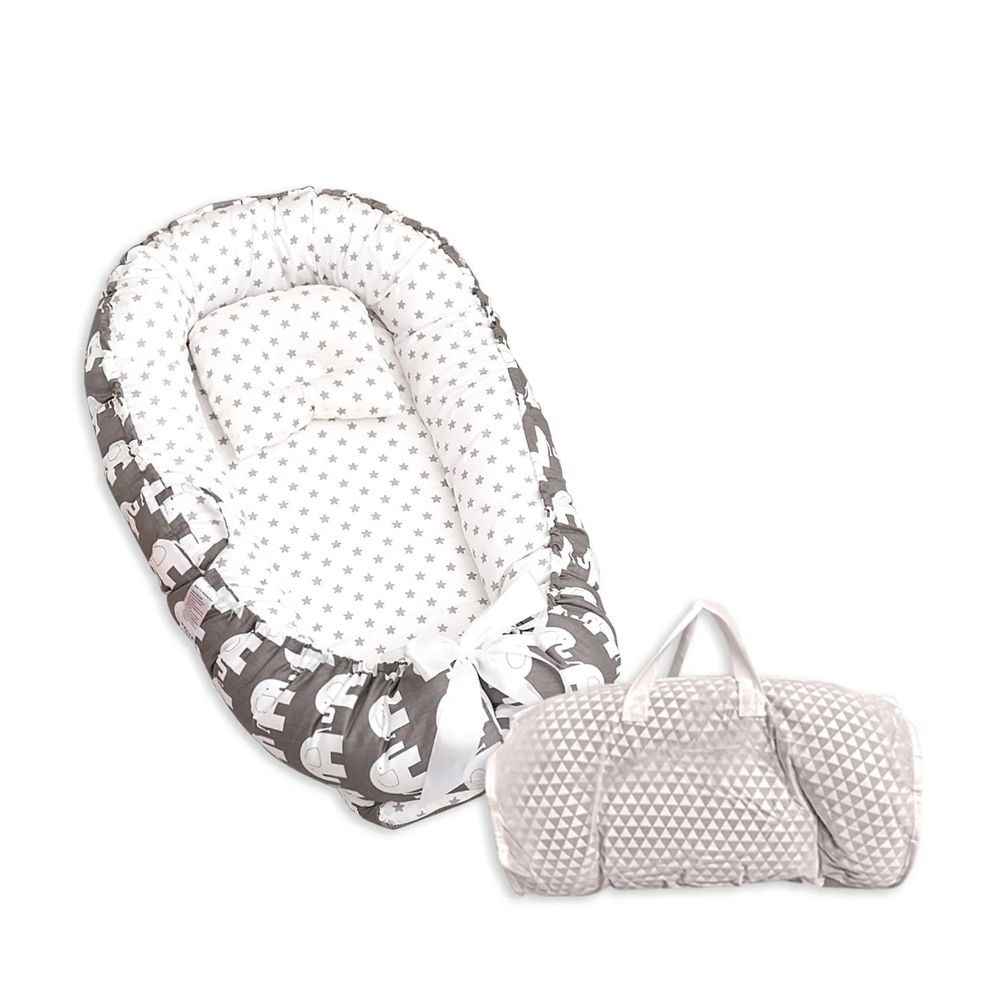 Nido para bebé con almohada