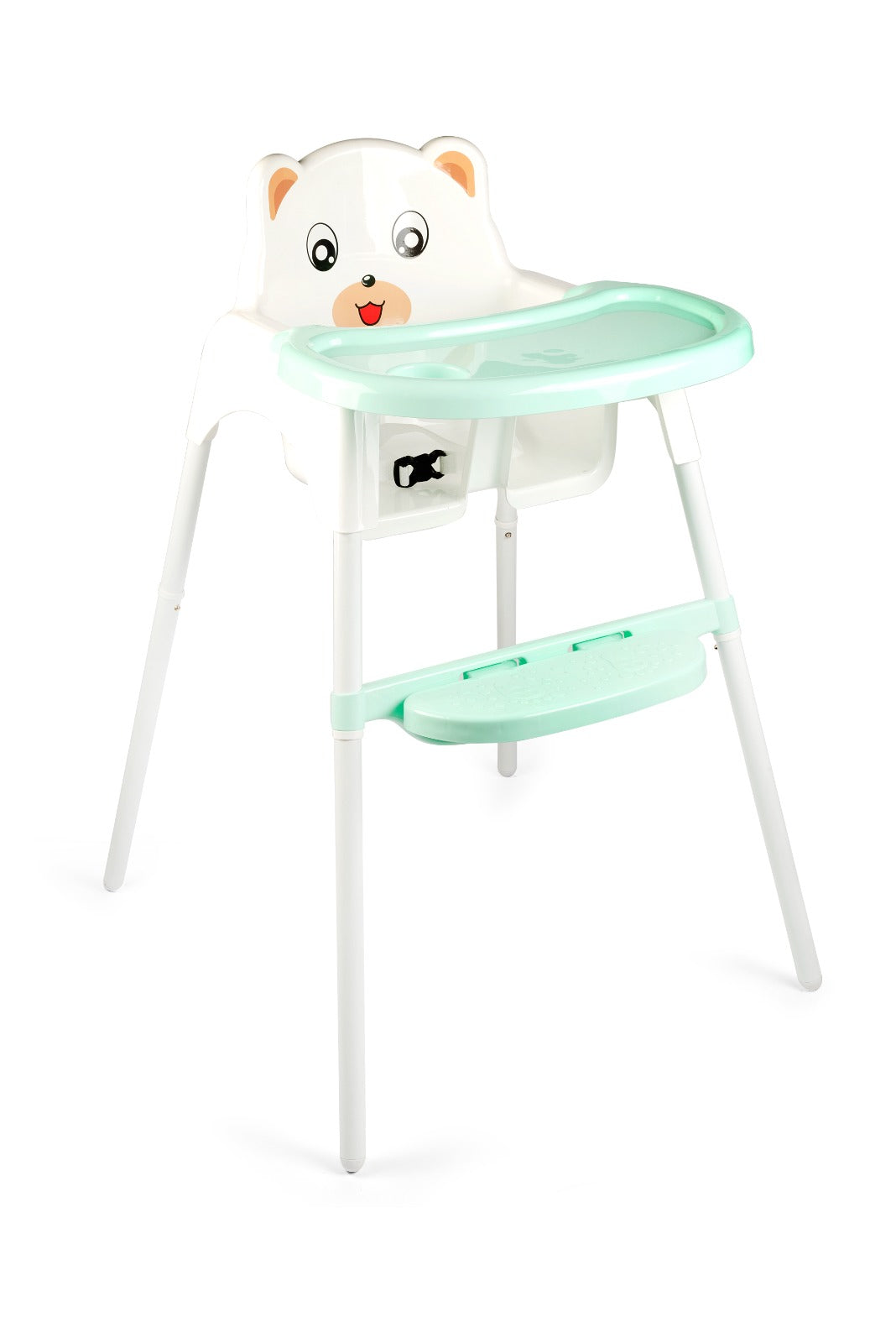 Silla de comer oso (color verde agua)