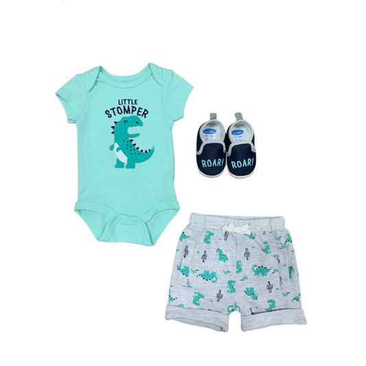 Conjunto Dinosaurio con Zapatitos