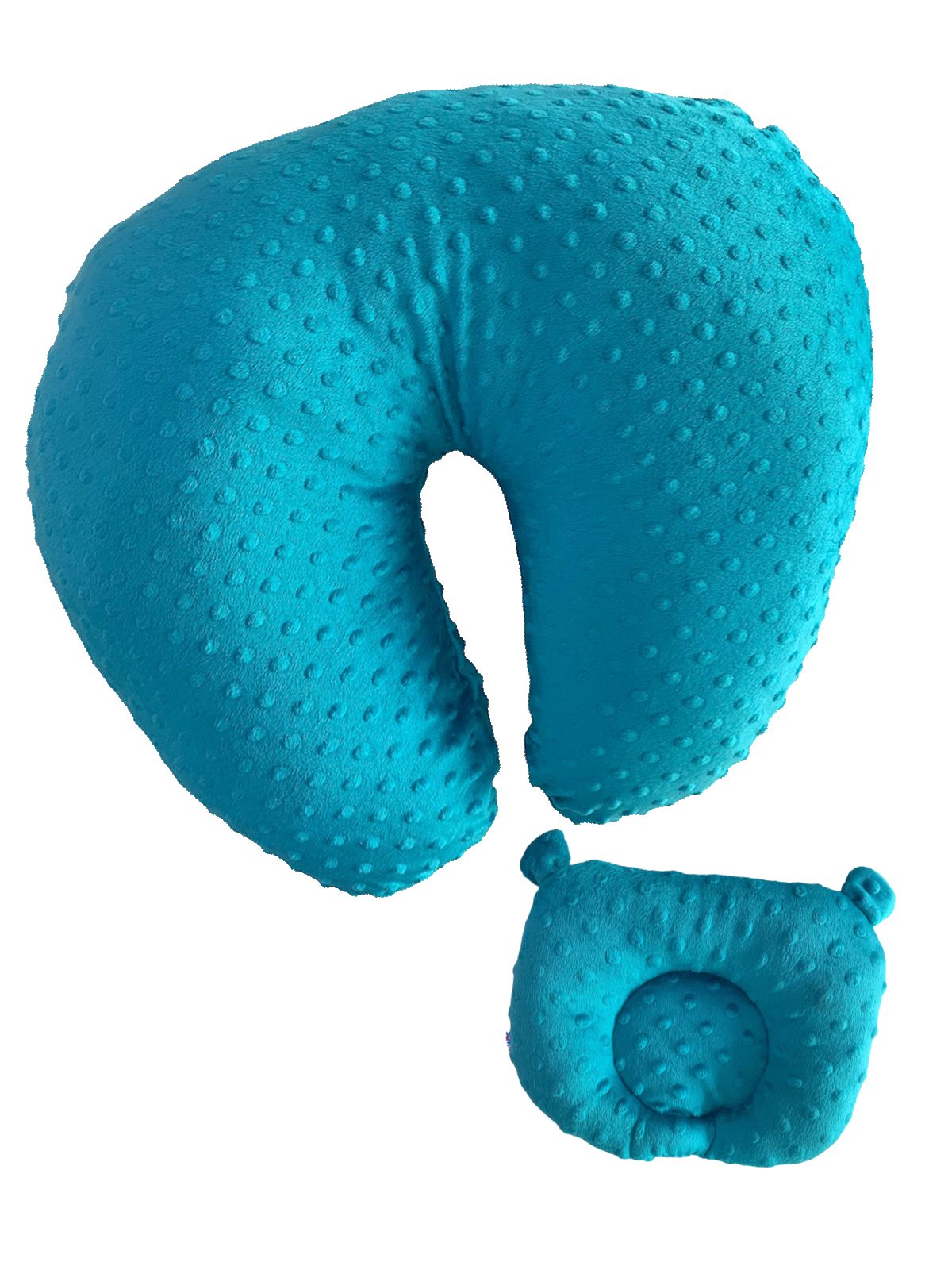 Almohada de lactancia y cabeza plana