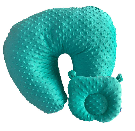 Almohada de lactancia y cabeza plana
